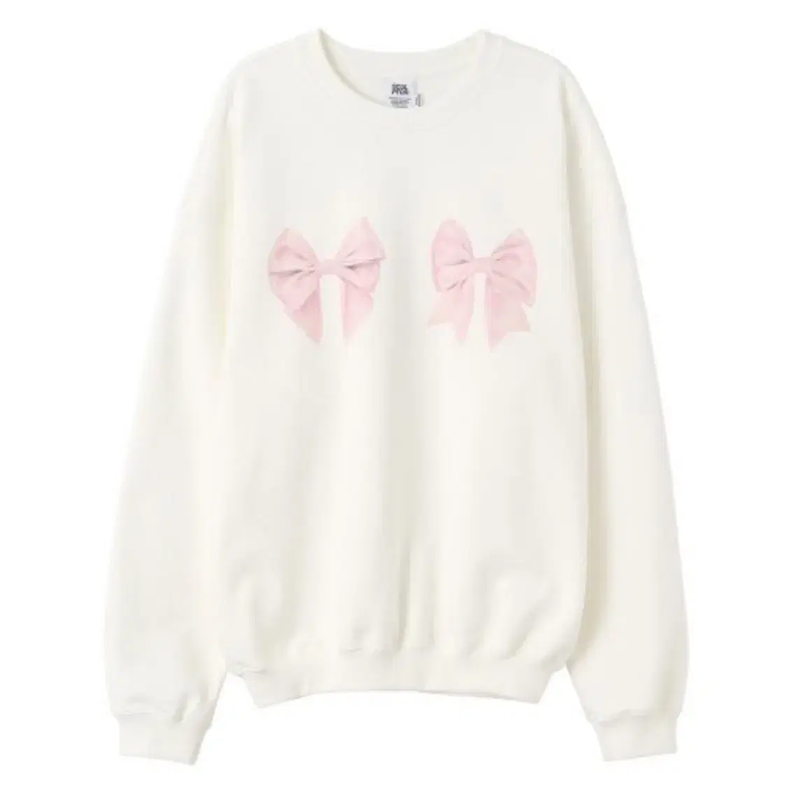 스컬프터 Bow Bow Sweatshirt Ivory S사이즈